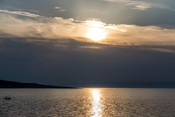 Sonnenuntergang am Meer