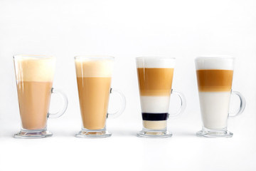 Cocoa chocolate, vanilla, nut, soy on a white background