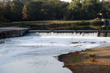 Muldewehr der Stadt Dessau-Roßlau