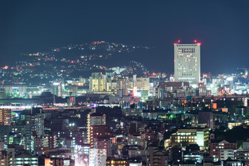 地方都市夜景【福岡県北九州市】