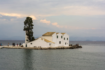 Vlacherna Monastery Corfu, Greece