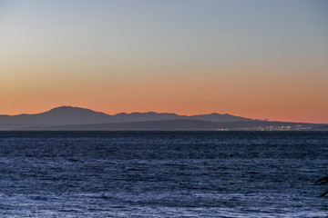 Fototapeta premium Sonnenuntergang am Meer