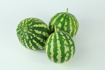 Organic Watermelon Isolated Background