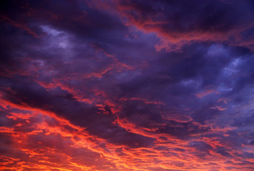 Fototapeta na wymiar Sunset light over Minca, Colombia, South America
