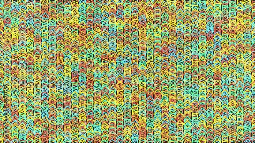 Poster abstract background with moving and flicker particles. animation of seamless loop. animation is brig