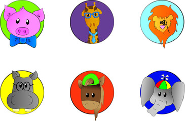 Illustrazione animali per bambini