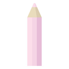 pink coloring pencil graphic icon