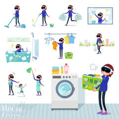 flat type VR goggle women_housekeeping