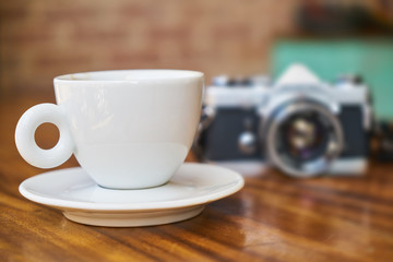 Camera and Coffee