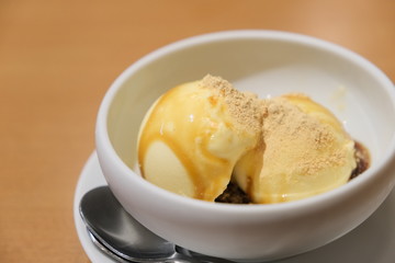 きなこ黒蜜アイス