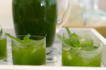 Jugo verde - Combinación de frutas cítricas