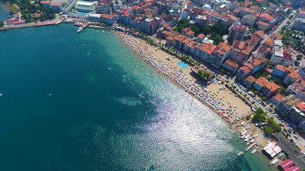 Aerial view of Holidays City Amasra Turkey