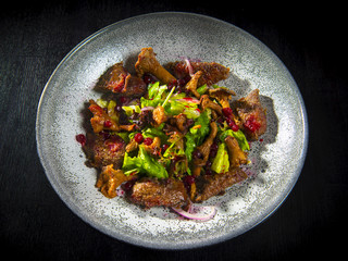 Warm Salad With Turkey Liver