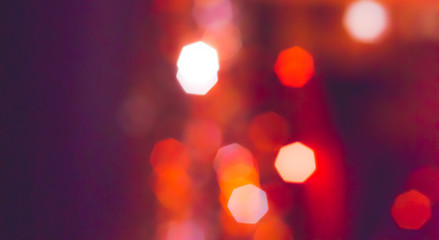 Bokeh background from christmas tree decoration.