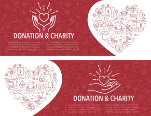 Donation banner template - 226229253