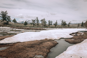 Mountains in Mongolia