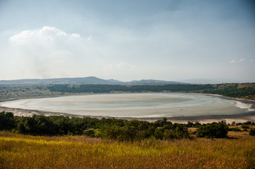 Fototapeta na wymiar Lago, Uganda, Africa