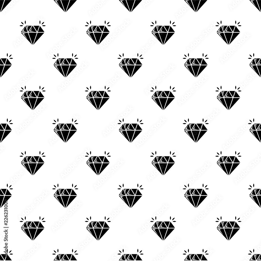Poster mine diamond pattern vector seamless repeating for any web design