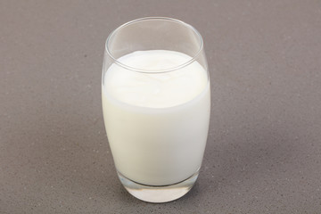 Yoghurt in the glass