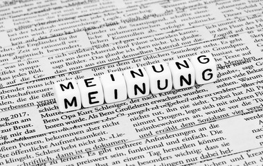 Zeitungsmeinung
