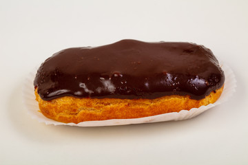 Sweet tasty eclair