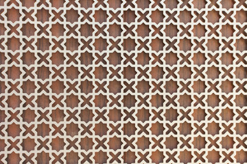 texture of wall decor in traditional arabic style