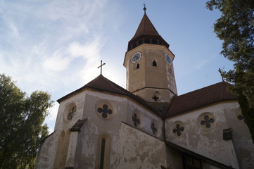 Evangelical Fortified Church from Prejmer, Brasov, Transylvania, Romania 