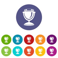 Street urn icon. Simple illustration of street urn vector icon for web