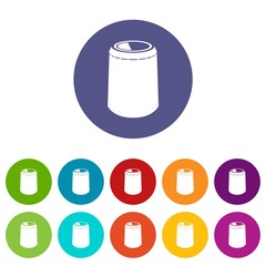 Opened bucket icon. Simple illustration of opened bucket vector icon for web