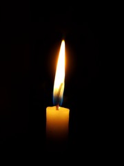 Fototapeta premium candle in the dark