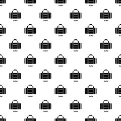Duffel pattern vector seamless repeating for any web design