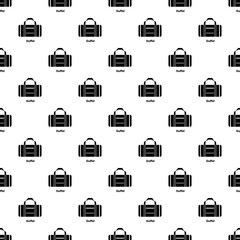 Duffel pattern vector seamless repeating for any web design