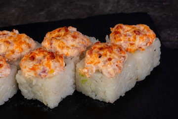Japanese spicy sushi