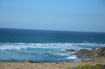 Fototapeta na wymiar The Sea in Portugal