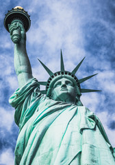 Fototapeta premium statue of liberty, New York,USA