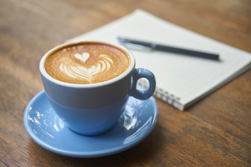 Morning and Working with Coffee