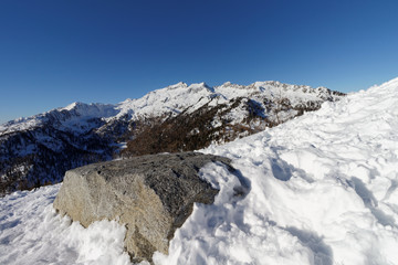 Fototapeta na wymiar Kurort w Alpach, Włochy