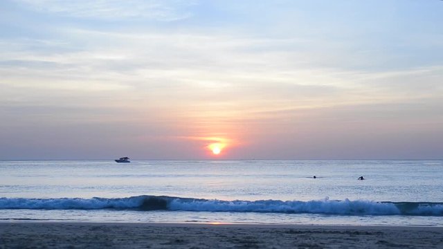 Sun is rising over Andaman sea, Phi-Phi Islands, Thailand