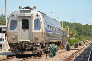 old train at the station