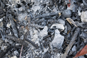 The ash from the gray fire for the design for Photoshop remains background