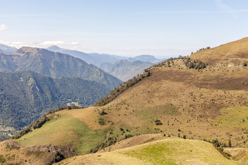 Naklejka premium Paysage autour de Guzet-neige, Pyrénées