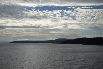 An early morning amung the west coast islands.