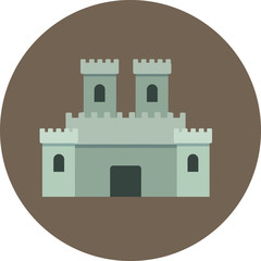Castle Flat Icons