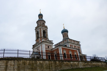 A Christian Orthodox Church in Serpukhov, Russia. 