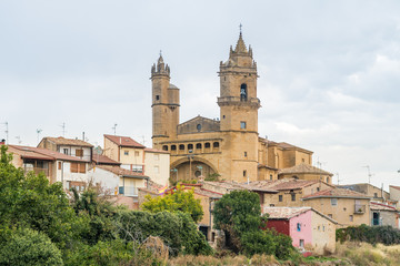 Fototapeta na wymiar beautiful town of la rioja, Spain
