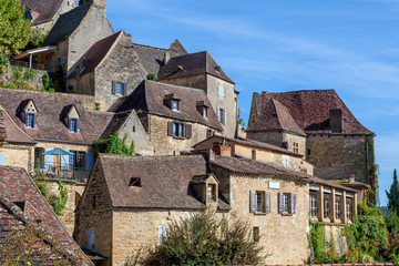 Fototapeta na wymiar Château de Beyac et Cazenac, Dordogne, France