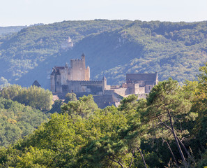 Fototapeta na wymiar Château de Beynac-et-cazenac