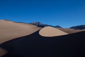 Fototapeta na wymiar sand dunes in Colorado