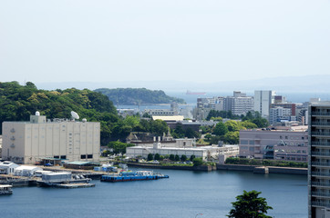 Fototapeta na wymiar 横須賀港