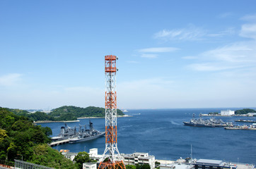 Obraz premium 横須賀港